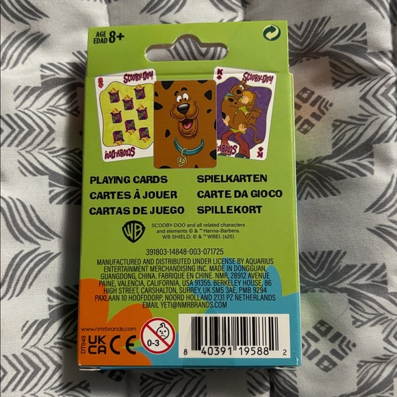 Peanuts, Scooby-Doo, Harry Potter, and SpongeBob SquarePants Playing Cards Set - Picture 3 of 6